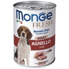 Monge Fresh Adult Kuzu Etli Yetişkin Köpek Maması Konserve 400 gr