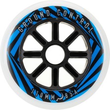 Ground Control Psych Whıte Blue 110MM/85A 3'lü Urban Paten Tekerleği