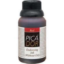 Picador Istampa Mürekkebi Kırmızı 30ML