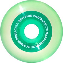 Spitfire Saphire Clear Green 53MM 90DU Kaykay Tekerleği