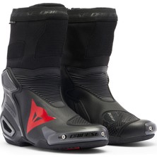 Dainese Axial 2 Air Black Red Fluo Deri Bot