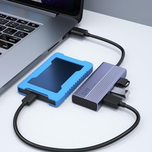 Dm CHB060 Pd Güç Destekli USB 3.0 4 Portlu Usb-A Hub Çoklayıcı Adaptör