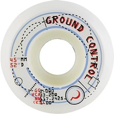 Ground Control Urethane 45MM/52D 4'lü Agresif Paten Antirocker Tekerleği