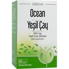 Ocean Yeşil Çay (Green Tea) Takviye Edici Gıda 60 Kapsül