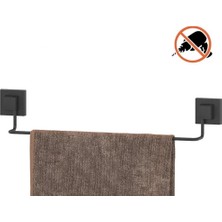 Eym Tekno Tel EF-260 Yapışkanlı Banyo Uzun Havluluk Siyah