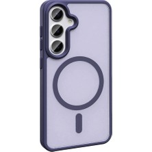 Vendas Samsung Galaxy S24 Plus Kılıf Magsafe Şarj Özellikli Mat Arka Yüzey Sio Kapak