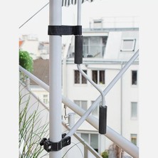 Sunfun Teleskopik Tente Gri-Beyaz 300X130 cm