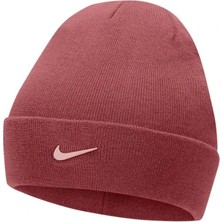 Nike Cuffed Kırmızı Günlük Stil Bere CW5871-691