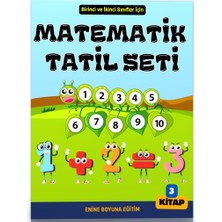 Enine Boyuna Eğitim Birinci ve İkinci Sınıflar İçin Matematik Tatil Seti 3 Kitap