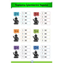 Enine Boyuna Eğitim Birinci ve İkinci Sınıflar İçin Matematik Tatil Seti 3 Kitap