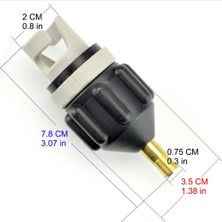 Bahara Şiş Adaptörü Kürek Kayak Adaptörü + Gri (Yurt Dışından)