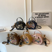 Yiliang Department Store Omuz Çantası Crossbody Çanta Yuvarlak (Yurt Dışından)