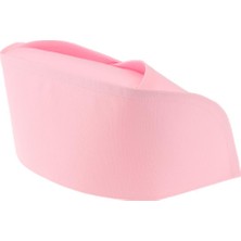 Hayox Yuvarlak Kenarlı Kadın Polyester Hemşire Şapkası (Kalın) (Yurt Dışından)