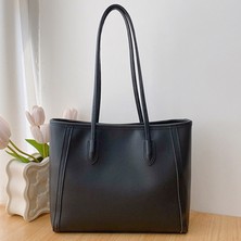 Soou Kadın Yüksek Kapasiteli Tote Çanta Deri Bayan Omuz Çantası Handbags (Yurt Dışından)