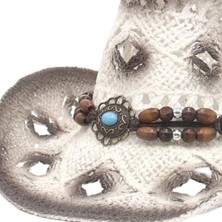 Hayox Hasır Şı, Western, Vintage, Güneş Ş Çift Şı Sombreros Vagueros (Yurt Dışından)