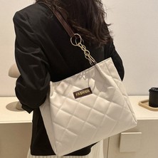 Soou Bayan Tote Çanta Yüksek Kapasiteli Deri Kadın Omuz Çantası Handbags (Yurt Dışından)