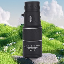 Okgoods 16X Zoom Monoküler Teleskop Optik Lens Yüksek Çözünürlüklü El Teleskop Çıft Odak Açık Seyahat Kamp Içın (Yurt Dışından)