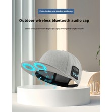 Zhouxue Beyzbol Müzik Bluetooth Kulaklık Kablosuz Şapka (Yurt Dışından)