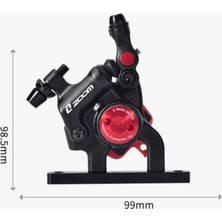 Fiona Zoom Yol Bisiklet Mekanik Hattı Çekme Hidrolik Disk Fren Kaliper Eloksal Fren Kelepçesi Bisiklet Parçaları (Yurt Dışından)