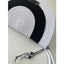 Double Knot Design Bailey Yarım Ay D Clutch Portföy Çanta,abiye Çanta, Hediyelik