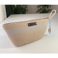 Double Knot Design Bailey Yarım Ay D Clutch Portföy Çanta,abiye Çanta, Hediyelik