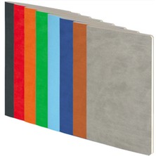 Pulko Notebook Not Defteri, (9X14CM), Terzi Dikiş, 64 Sayfa, Krem Kağıt, Düz, 030, Siyah