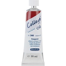 Schmincke : College Oil Yağlı Boya : 35 ml : 340 Alizarin Crimson Hue