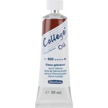 Schmincke : College Oil Yağlı Boya : 35 ml : 630 Burnt Sienna
