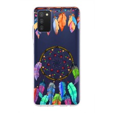 Printify Samsung Galaxy A03S ile Uyumlu 1mm Slim Fit Nazar Boncuğu 6 Baskılı Şeffaf Silikon Kılıf