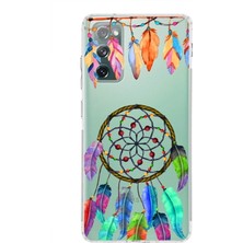 Printify Samsung Galaxy S20 Fe ile Uyumlu 1mm Slim Fit Nazar Boncuğu 6 Baskılı Şeffaf Silikon Kılıf