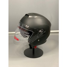 JK20 Scharf JK-526 Güneş Vizörlü Yarım Kask