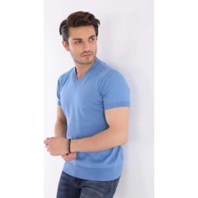 Youknitwear You V Yaka Triko T-Shirt