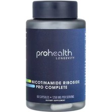 Dietary Supplement Nicotinamide Riboside Pro Complete, 1,250 Mg, 60 Capsules