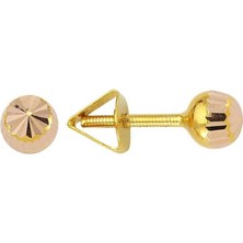 Hakan Güler Altın Top Küpe