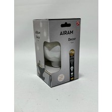 Airam Decor Opal Dim Edilebilir LED Ampul 3000K 7W=60W