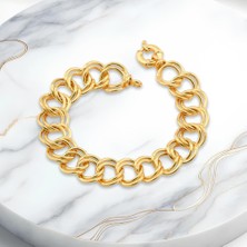 Takıhan Samanyolu Model Altın Kaplama 925 Ayar Gümüş Hallow Bileklik