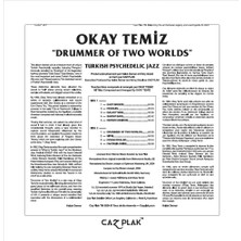 Okay Temiz - Drummer of Two Worlds (Reissue - Avrupa Edisyonu) Plak