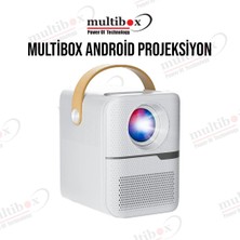 Multibox MB Promax 4/64 Android 10 Projeksiyon Bluetooth WİFİ