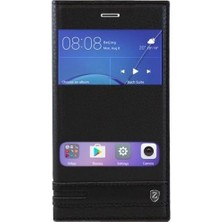 Musal Huawei Gr5 2017 / Honor 6x Kılıf Elite Kapaklı Suni Deri Kılıf