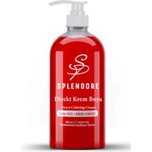 Splendore Biber Kırmızı Amonyaksız Renkli Saç Boyası 250ML