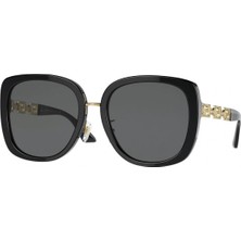 Versace ve 4407D GB187 56 Kadın Yastık Siyah Kombine Güneş Gözlüğü