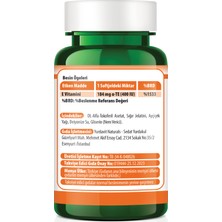 Yurdavit Vitamin E 400 Iu 100 Kapsül Softjel 2X100 Kapsül Softjel