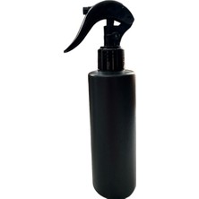 Koçak Ambalaj 200 ml Siyah Renk Şişe Mini Triger Başlıklı Sprey Valf 10 Adet