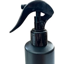 Koçak Ambalaj 200 ml Siyah Renk Şişe Mini Triger Başlıklı Sprey Valf 10 Adet
