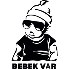 Miyrem Arabada Bebek Var (Oto-Motor-Laptop-Duvar-Dekor) 20 x 28 cm