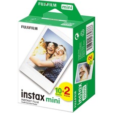 Fotoğraf Kağıtları Instax Mini 7-8-9-10-11 Uyumlu 20'li Film Beyaz