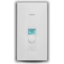 Veito Blue S 380 Volt 3 Faz Dijital Ani Su Isıtıcı 21 Kw - Merkezi Sistem 4mt Kablolu Tam Takım Set