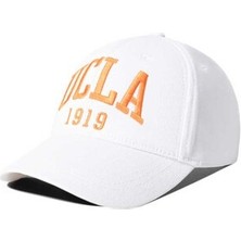 Ucla Ballard Beyaz Turuncu Baseball Cap Nakışlı -  Şapka