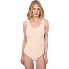 Berrak 2083 Kadın Kancalı / Çıtçıtlı Body Gen.askı Açık Renk