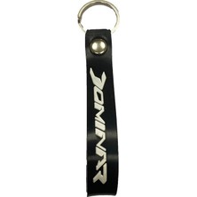 Bajaj Dominar Uyumlu Anahtarlık Siyah Beyaz